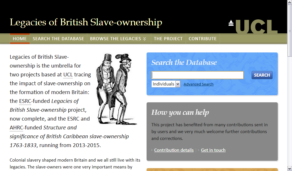 Base de dados está disponível para consulta no endereço http://www.ucl.ac.uk/lbs/ (Foto: Reprodução)