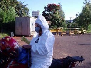 Ex-moradora na área da fábrica da Shell/Basf