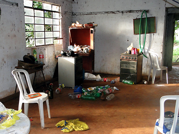 Interior da casa onde Joaquim viveu