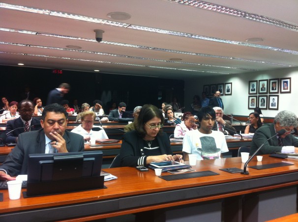 Deputados no evento em Brasília. Foto: Leonardo Sakamoto