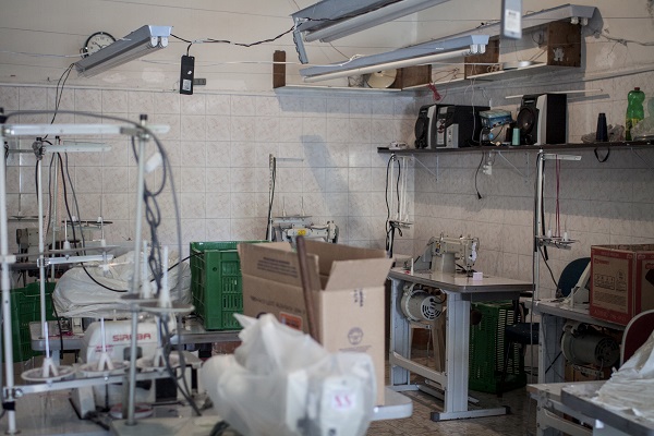 Oficina em que foram encontradas peças da Bo.Bô