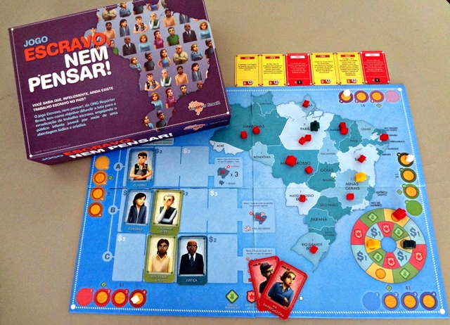 ‘Escravo, nem pensar!’ lança jogo didático sobre escravidão