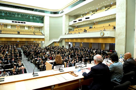 II Fórum da ONU sobre Empresas e Direitos Humanos, em Genebra. Foto: UN photo / Jean-Marc Ferré