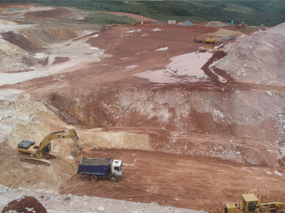 Construção do Sistema Minas-Rio (Foto: Reprodução/Construtora Modelo)