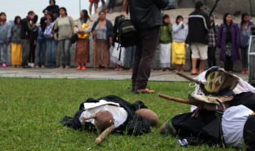 Protesto contra a PEC 215 em SP
