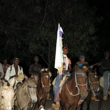 Giro da folia de São Sebastião, prática existente desde tempos imemoriais entre os quilombolas da região