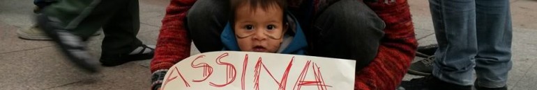 Guaranis protestam contra ameaça de reintegração de posse em aldeia de São Paulo