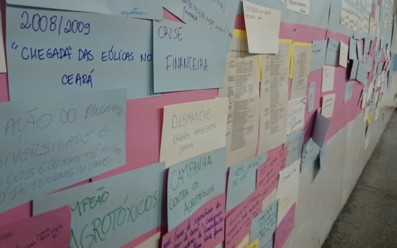 Diversidade marcou encontro. Participantes destacaram fatos relevantes e problemas socioambientais das últimas décadas no Brasil. Fotos: Daniel Santini