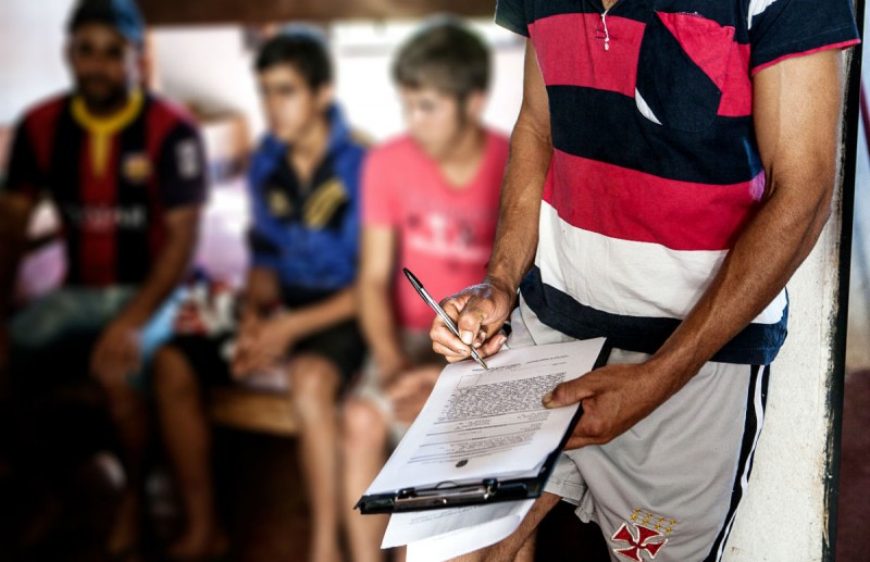 Libertação de dois adolescentes em fazenda no sul de Minas Gerais. Foto: Lilo Clareto