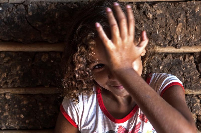 Criança quilombola da comunidade de Mata Virgem, no Maranhão. Foto: Lilo Clareto/Repórter Brasil