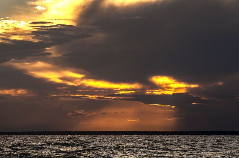 O rio Tapajós, onde o governo pretende construir a quarta maior hidrelétrica do país. Foto: Lilo Clareto/Repórter Brasil