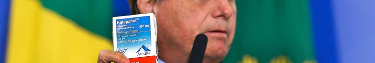 Charlatanismo e propaganda irregular: as violações de Bolsonaro ao exibir 18 vezes marca de cloroquina para Covid